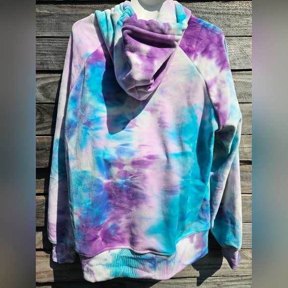 Sparkpaws Tie-dyed Human Hoodie - Picture 4 of 8